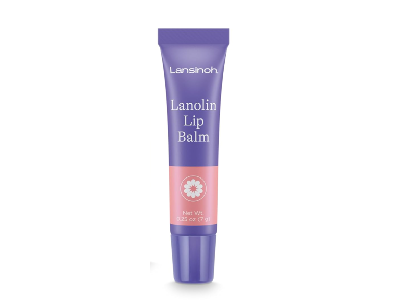 Lansinoh Lanolin Lip Balm, 0.25 oz/7 g