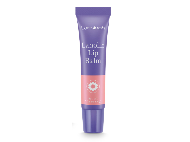 Lansinoh Lanolin Lip Balm, 0.25 oz/7 g, Pack Of 4