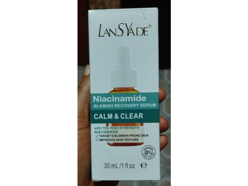 LansYade Niacinamide Blemish Recovery Serum, 1 fl oz/30 mL
