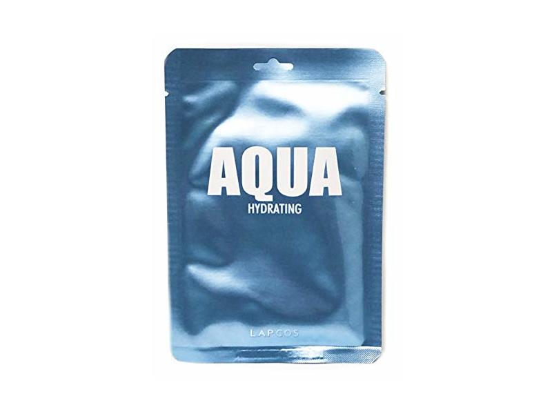 Lapcos Aqua Hydrating Daily Sheet Mask, 1.01 fl oz/30 mL, Pack Of 5