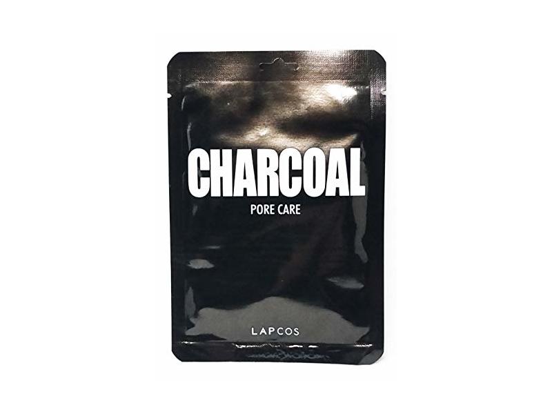 Lapcos Daily Skin Pore Care Sheet Mask, Charcoal, 1 count