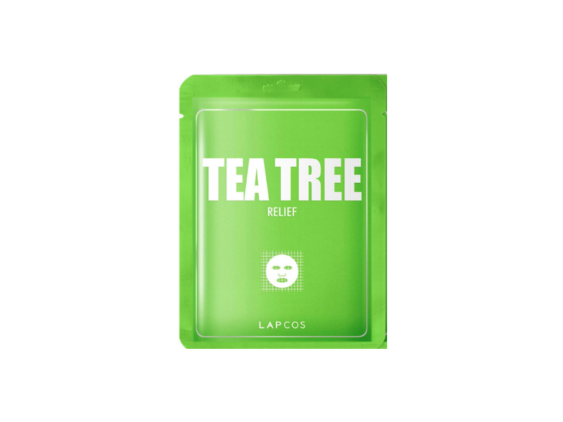 Lapcos Derma Mask, Tea Tree, 0.84 fl oz/25 ml, Pack Of 5