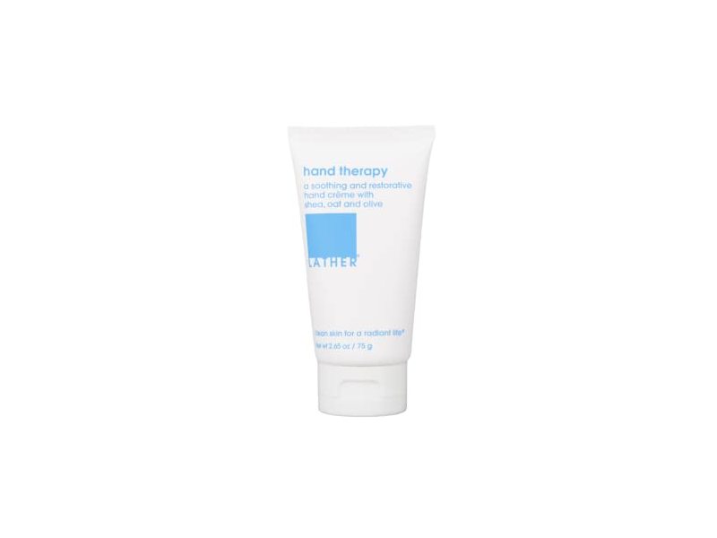 Lather Hand Therapy Hand Creme with Shea, Oat and Olive, 2.65 oz/75 g