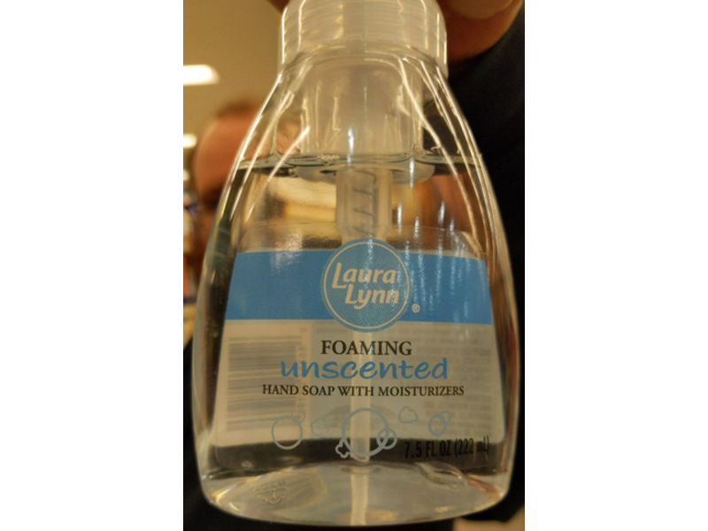 Laura Lynn Foaming Hand Soap, Unscented, 7.5 fl oz/22 mL