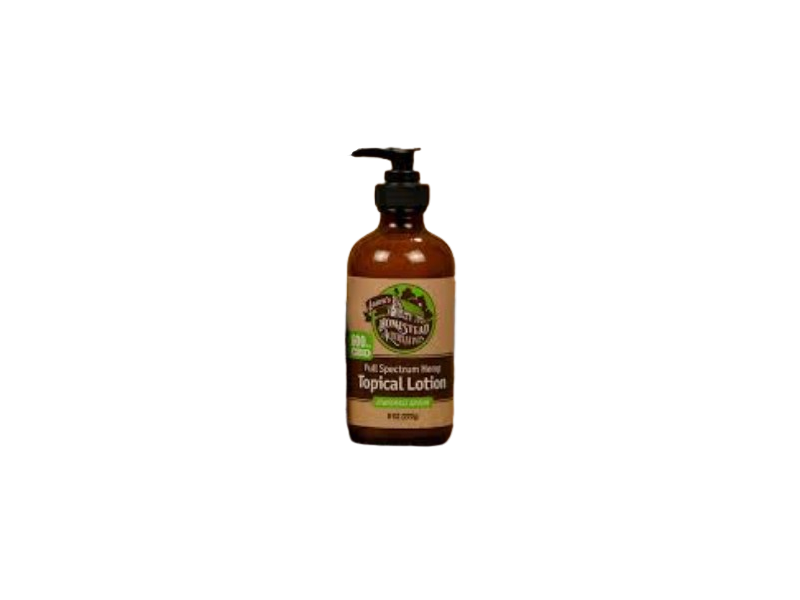 Laura's Full Spectrum Hemp Topical Lotion, Blue Grass Grown, 8 oz/227 g