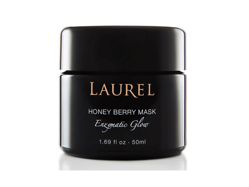 Laurel Honey Berry Mask, Enzymatic Glow, 1.69 fl oz/50 mL