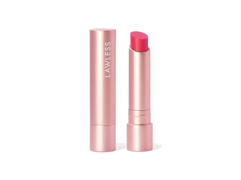 Lawless Forget the Filler Lip Plumping Line Smoothing Tinted Balm Stick, Juicy Watermelon, 0.1 oz/2.9 mL