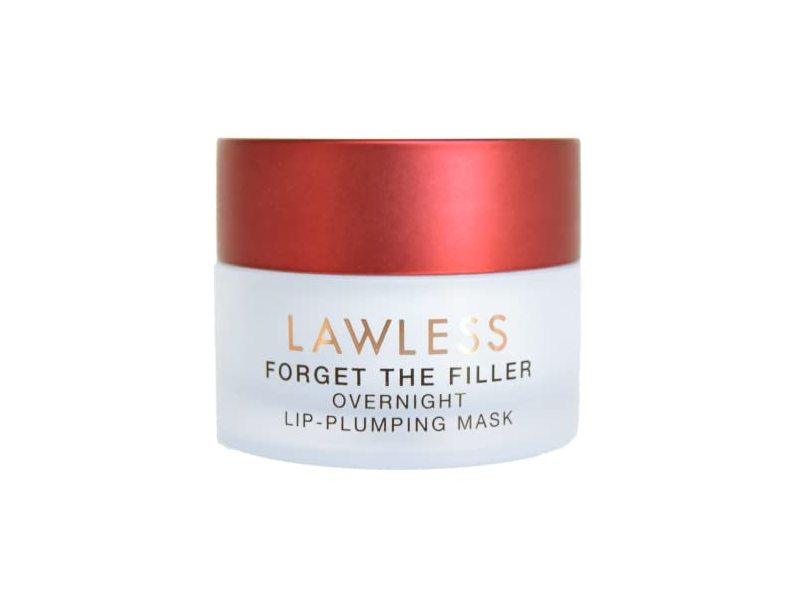 Lawless Forget The Filler Overnight Lip Plumping Mask - Cherry Vanilla - A Sheer Cherry