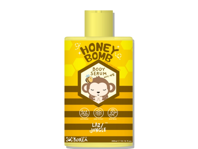 Lazy Jungle Honey Bomb Body Serum, 10.14 fl oz/300 mL