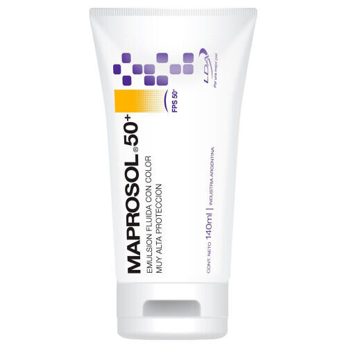 Maprosol 50+ Emulsión Fluida Con Color