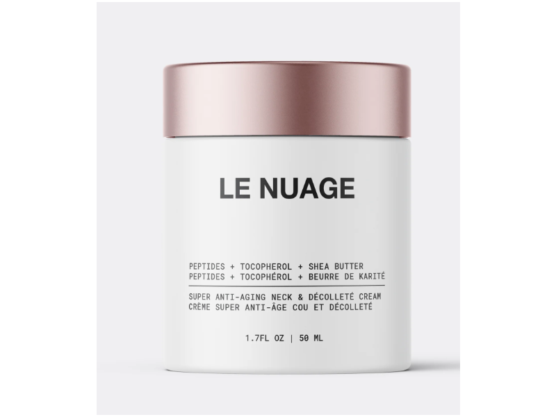 Le Nuage Super Anti-Aging Neck & Decollete Cream, 1.7 fl oz/50 mL