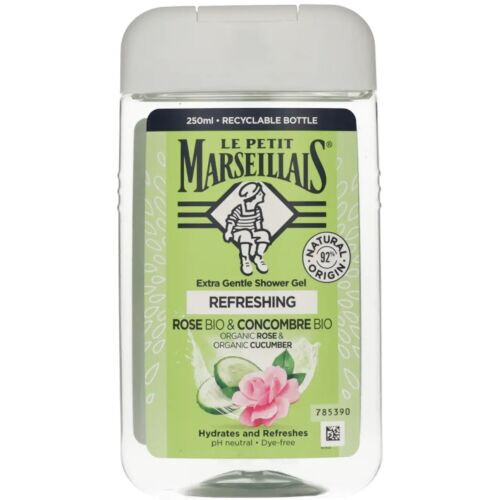 Shower Gel With Cucumber & Rose