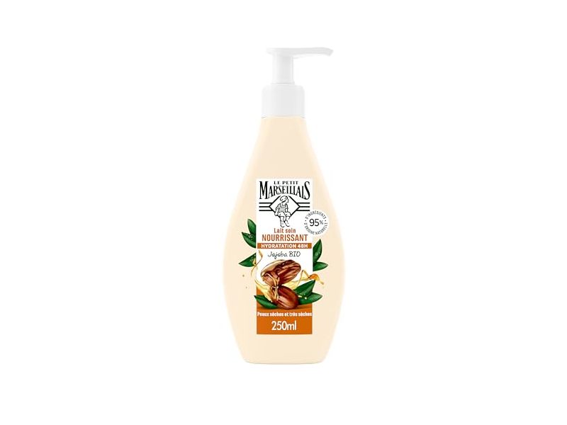 Le Petite Marselliais Nourishment Lotion, Jojoba Bio, 250 mL, Pack Of 2