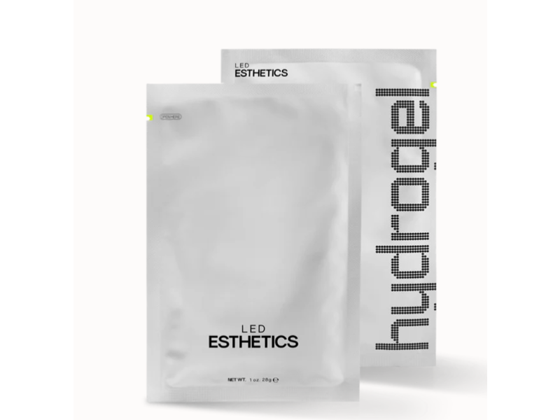 LED Esthetics Hydrogel Facial Mask, 5 Count