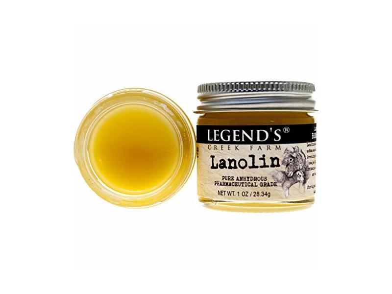 Legend's Creek Farm Pure Anhydrous Pharmaceutical Grade, Lanolin, 1 oz/28.34 g