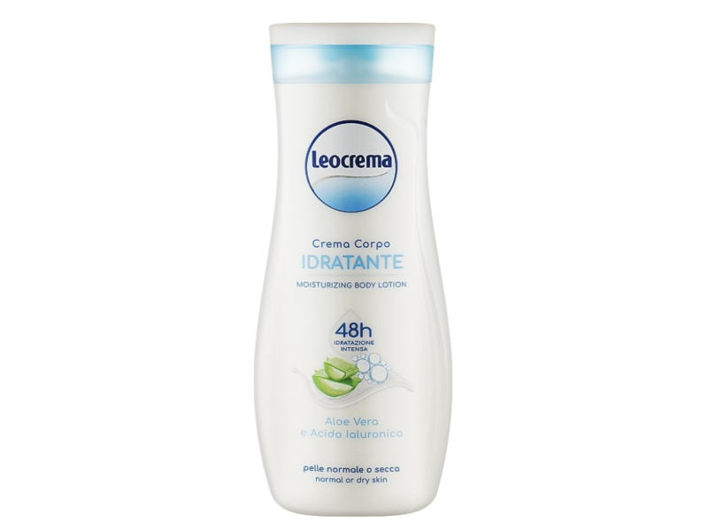 Leocrema Moisturizing Body Lotion, Aloe Vera, 500 mL