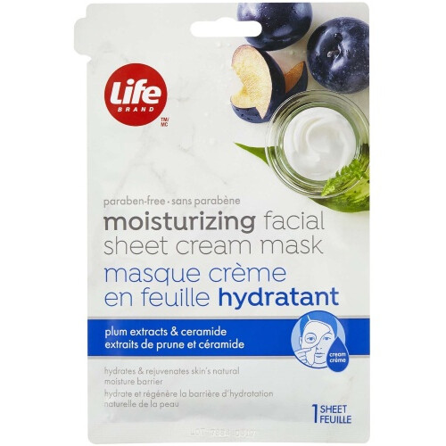 Moisturizing Facial Sheet Cream Mask