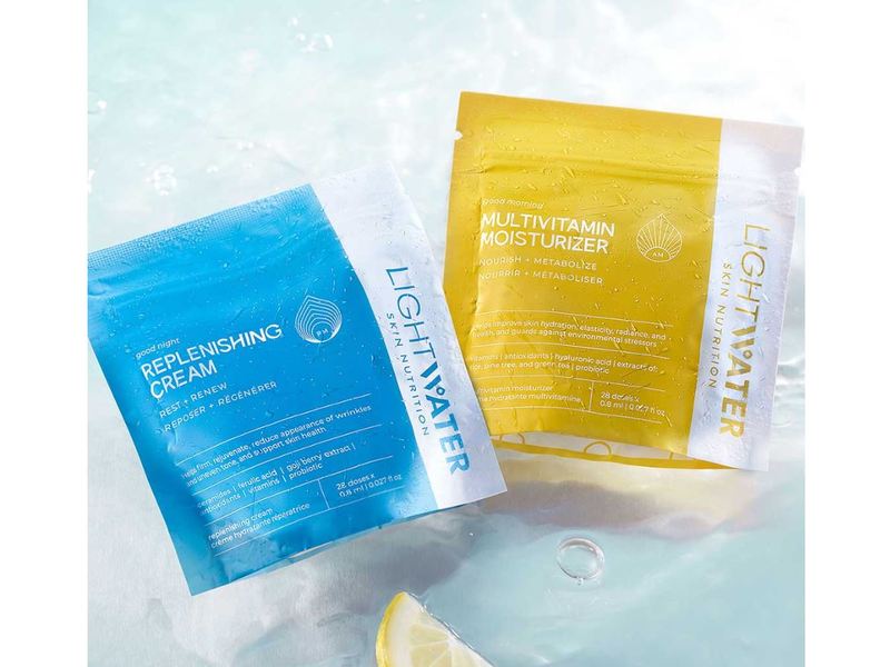 LightWater Fresh Daily Duo: AM + PM Face Moisturizers