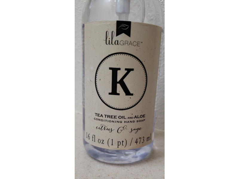 Lila Grace Conditioning Hand Soap, Tea Tree Oil & Aloe, 16 fl oz/473 mL