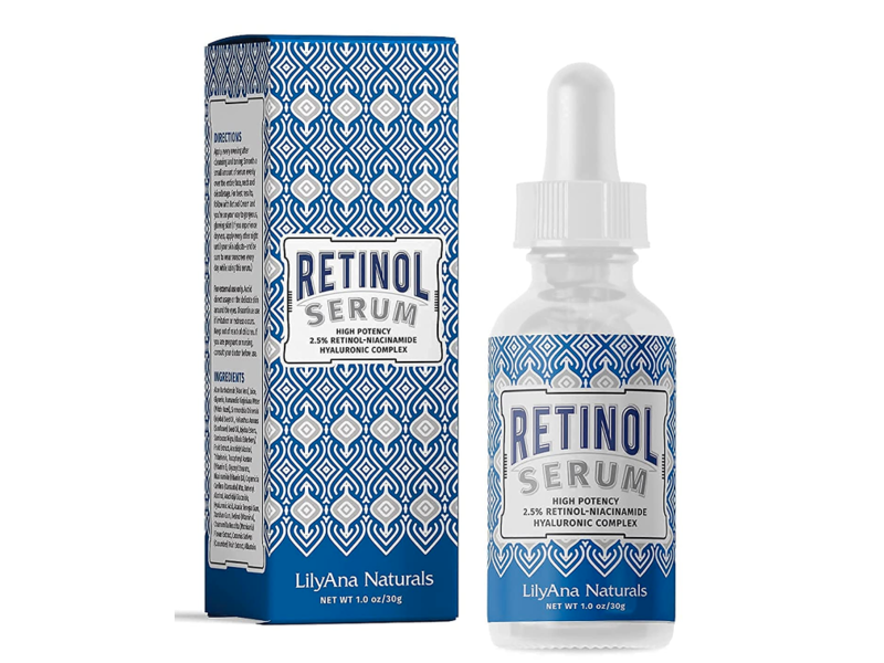 Lilyana Naturals Retinol Serum, 1 oz/30 g