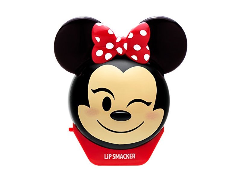 Lip Smacker Disney Emoji Lip Balm, Minnie Strawberry Le-Bow-Nade, 0.26 Ounce