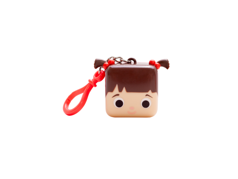 Lip Smacker Pixar Cube Balm Keychain, Boo, 0.21 oz