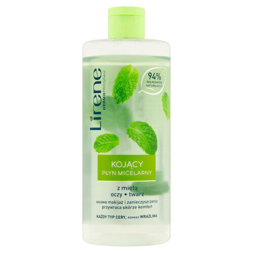 Kojący Płyn Micelarny Z Miętą Do Twarzy I Oczu