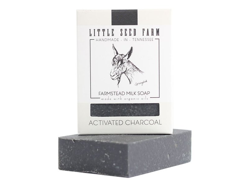 Little Seed Farm Activated Charcoal Bar, 4.75 oz
