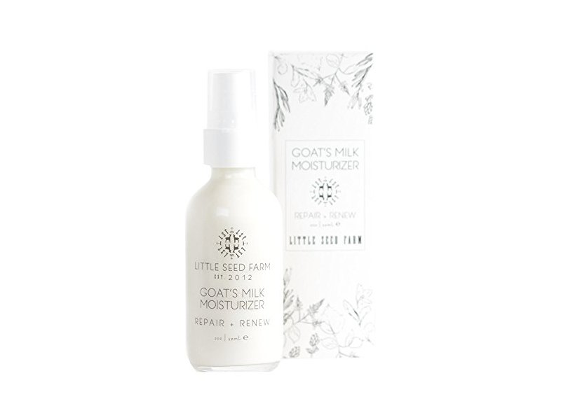 Little Seed Farm Goat's Milk Moisturizer - All Natural, Organic Facial Moisturizer, 2.0 Ounce