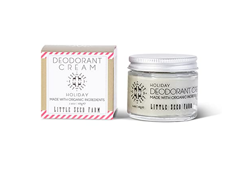 Little Seed Farm Holiday Deodorant Cream, 2.4 oz/68 g