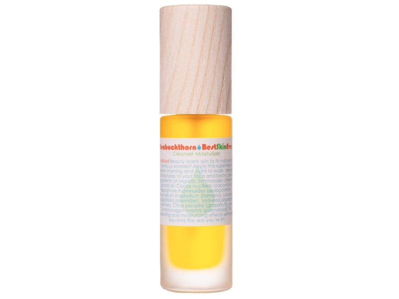 Living Libations Best Skin Ever Cleanser Moisturizer, Seabuckthorn, 1 fl oz/30 mL