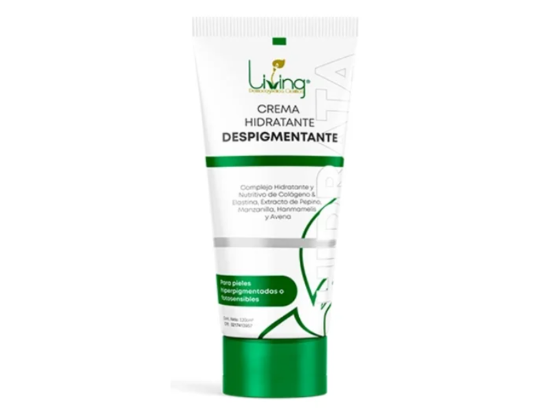 Living Moisturizing Depigmenting Cream, 120 mL