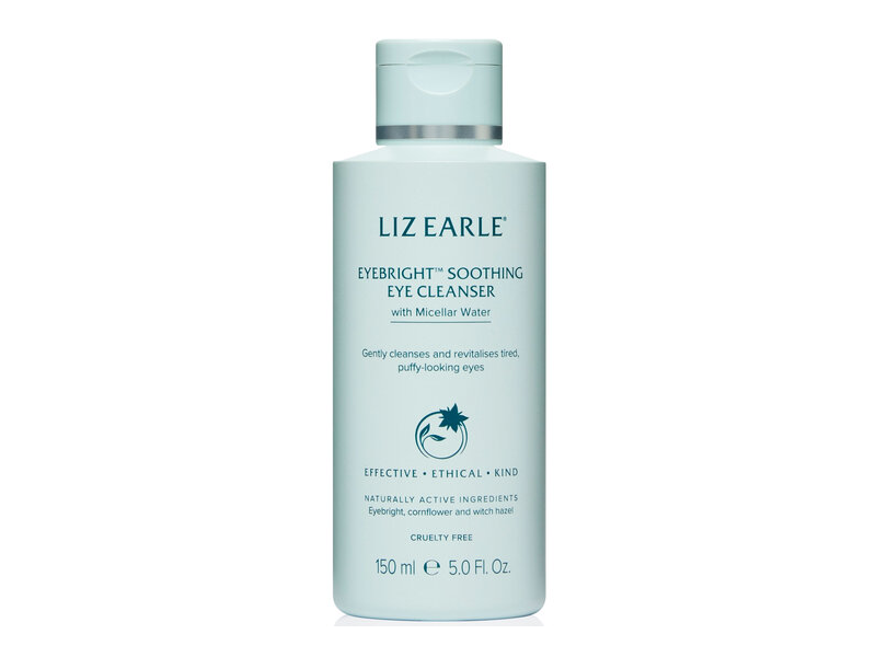 Liz Earle Eyebright Soothing Eye Cleanser, Cruelty Free, 5.0 fl oz/150 mL