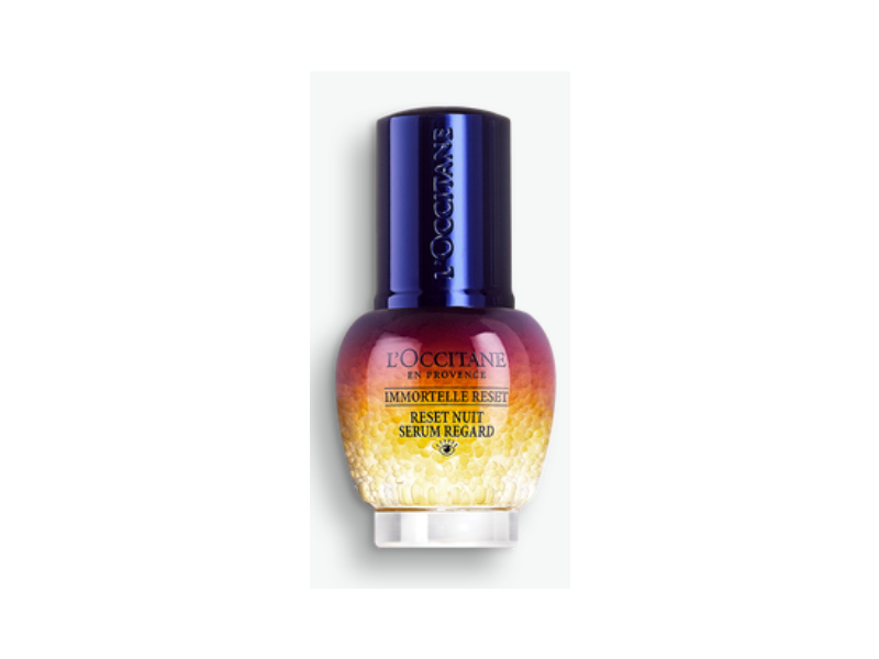 Loccitane Immortelle Overnight Reset Eye Serum, 0.03 fl oz/1 mL
