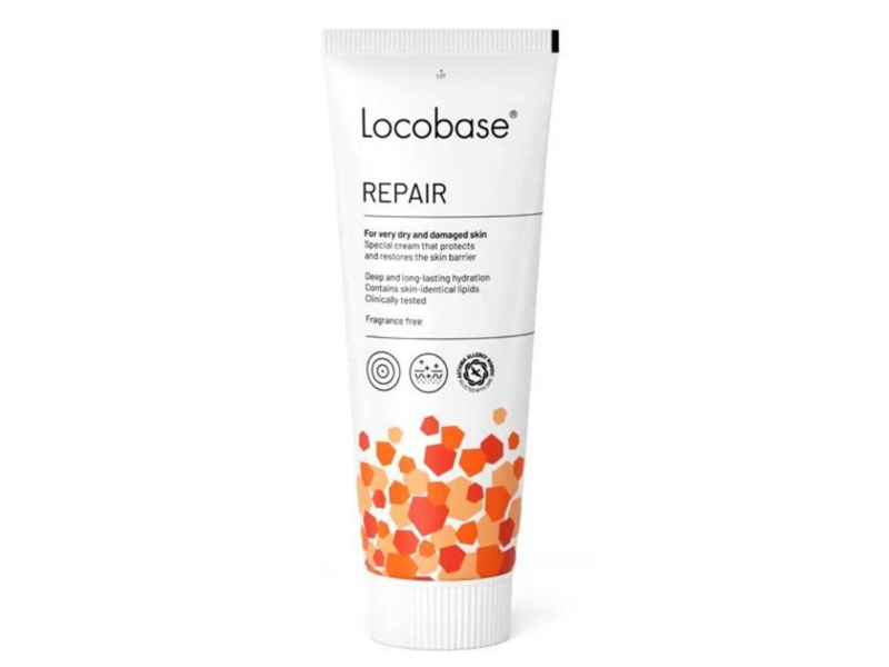 Locobase Repair For Very Dry And Damaged Skin, Fragrance Free, 50 g