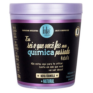 Eu Sei O Que Você Fez Na Química Passada - Máscara Cpa - Carga Protéica De Aminoácidos