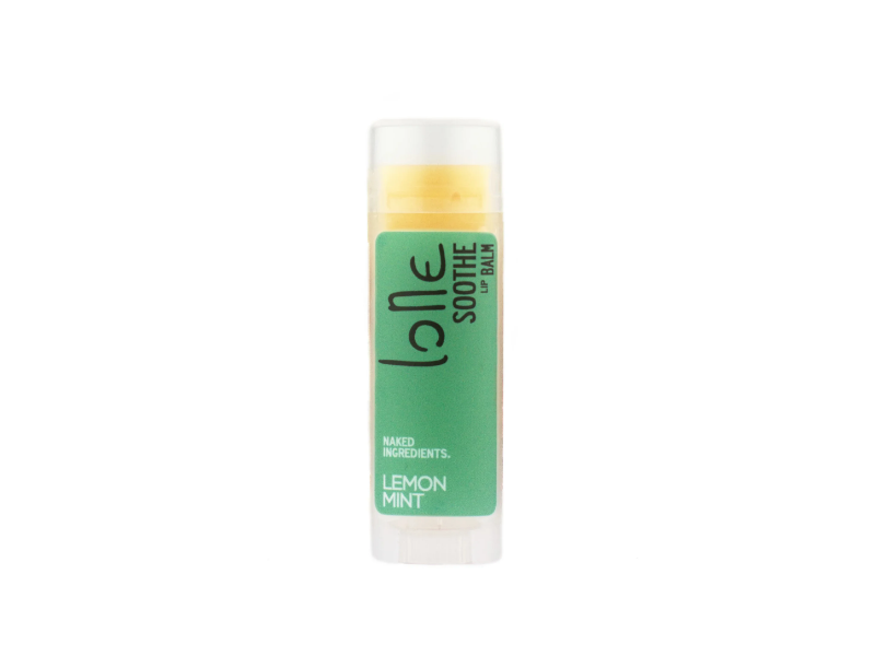Lone Soothe Lip Balm, Lemon Mint