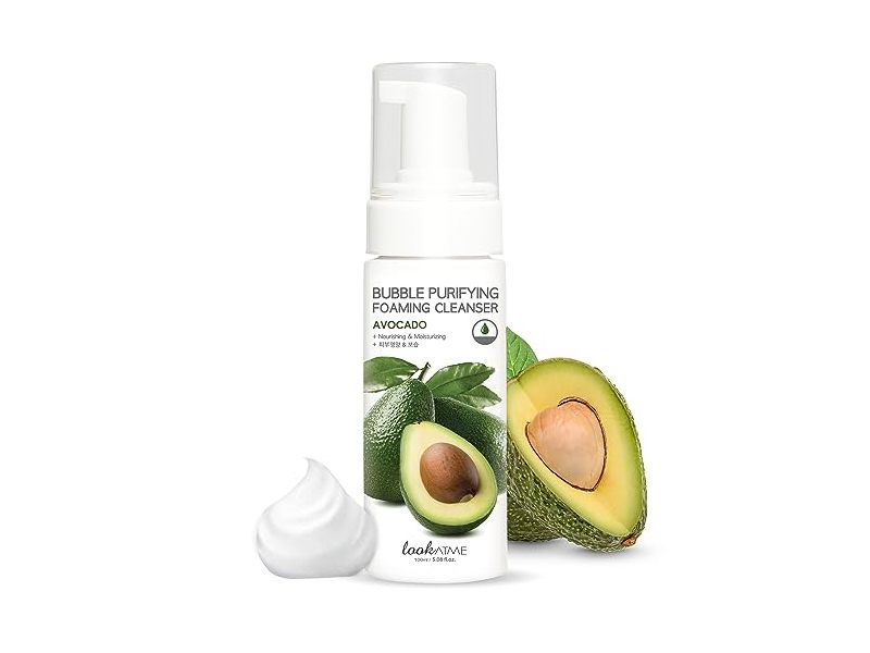 Look At Me Bubble Purifing Foming Cleanser, Avocado, 5.07 fl oz/150 mL