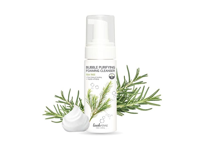 Look At Me Bubble Purifying Foaming Cleanser, Tea Tree, 5.07 fl oz/150 mL