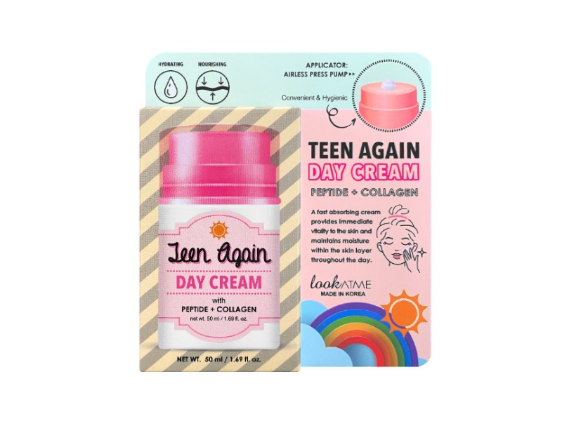 Look At Me Teen Again Facial Day Cream, 1.69 fl oz/50 mL