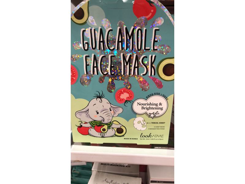 Look at Me Guacamole Face Mask, 25 mL/0.84 fl oz