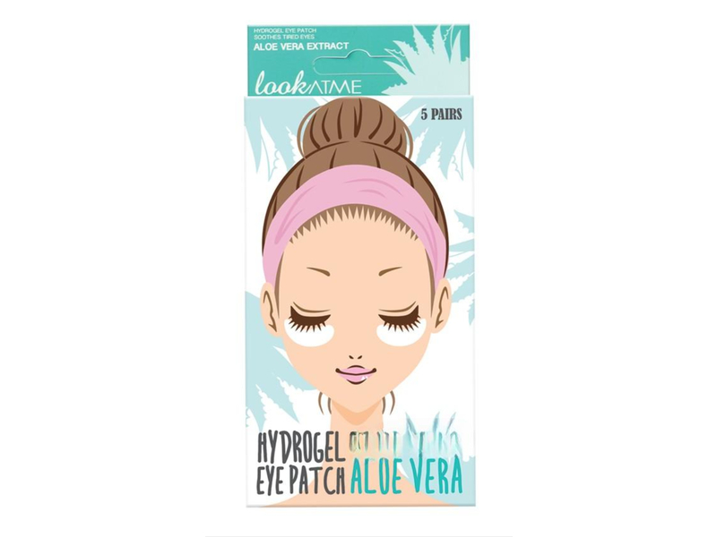 Lookatme Hydrogel Eye Patch, Aloe Vera, 0.07 oz/2 g, 5 Pairs