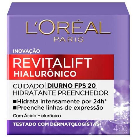 Creme Anti-Idade Revitalift Hialurônico Diurno