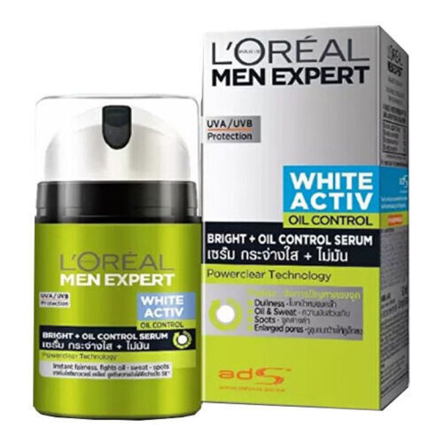 Men Expert White Activ Oil Control Serum Moisturizer