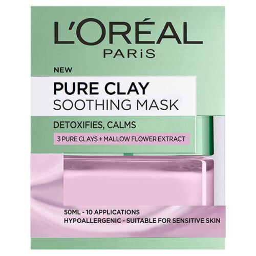 Pure Clay | Soothing Mask | Mallow Flower Extract