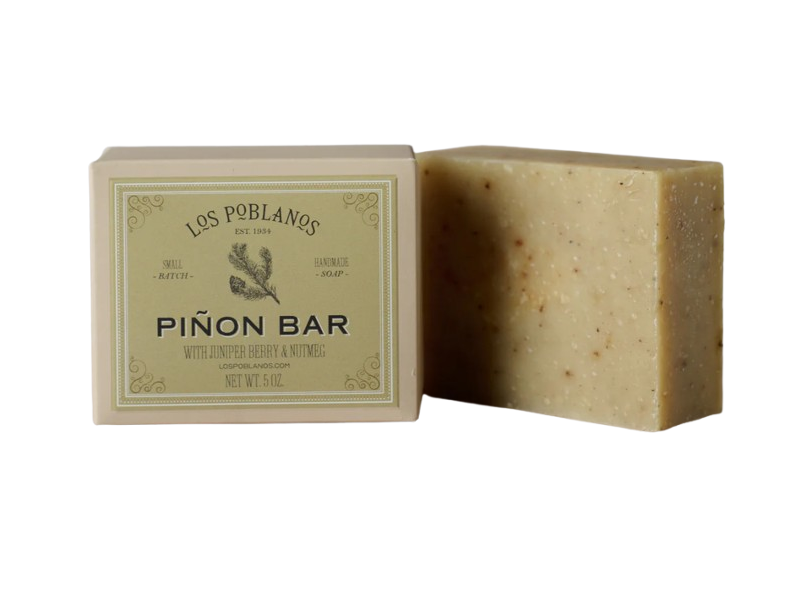 Los Poblanos Pinon Bar Soap with Juniper Berry & Nutmeg, 5 oz