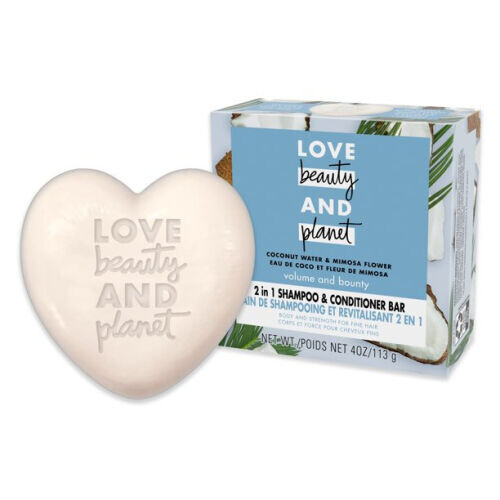 2 In 1 Shampoo And Conditioner Bar Coconut Water And Mimosa Flower