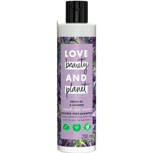 Argan Oil & Lavender Sulfate Free Anti-frizz Shampoo