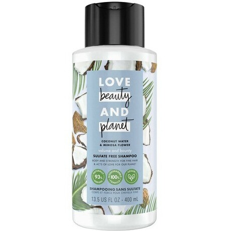 Volume And Bounty Sulfate-free Thickening Shampoo For Thin And Fine Hair Coconut Water & Mimosa Flower