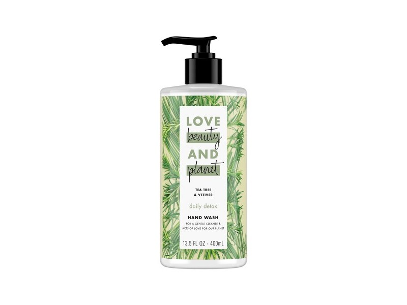Love Beauty & Planet Hand Wash, Tea Tree & Vetiver, 13.5 fl oz